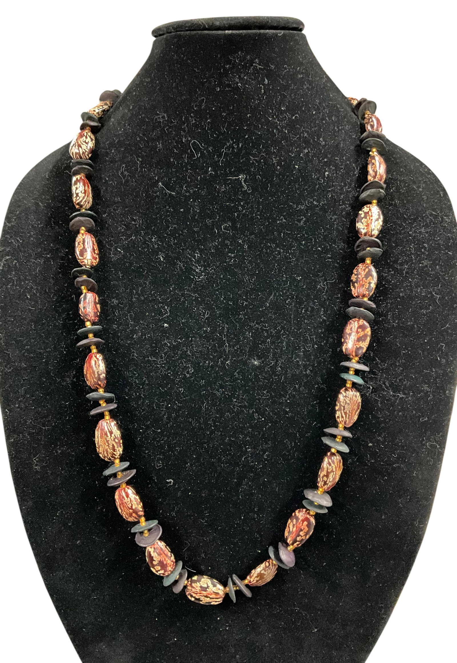Five Assorted Artisan Beaded Necklaces - 2
