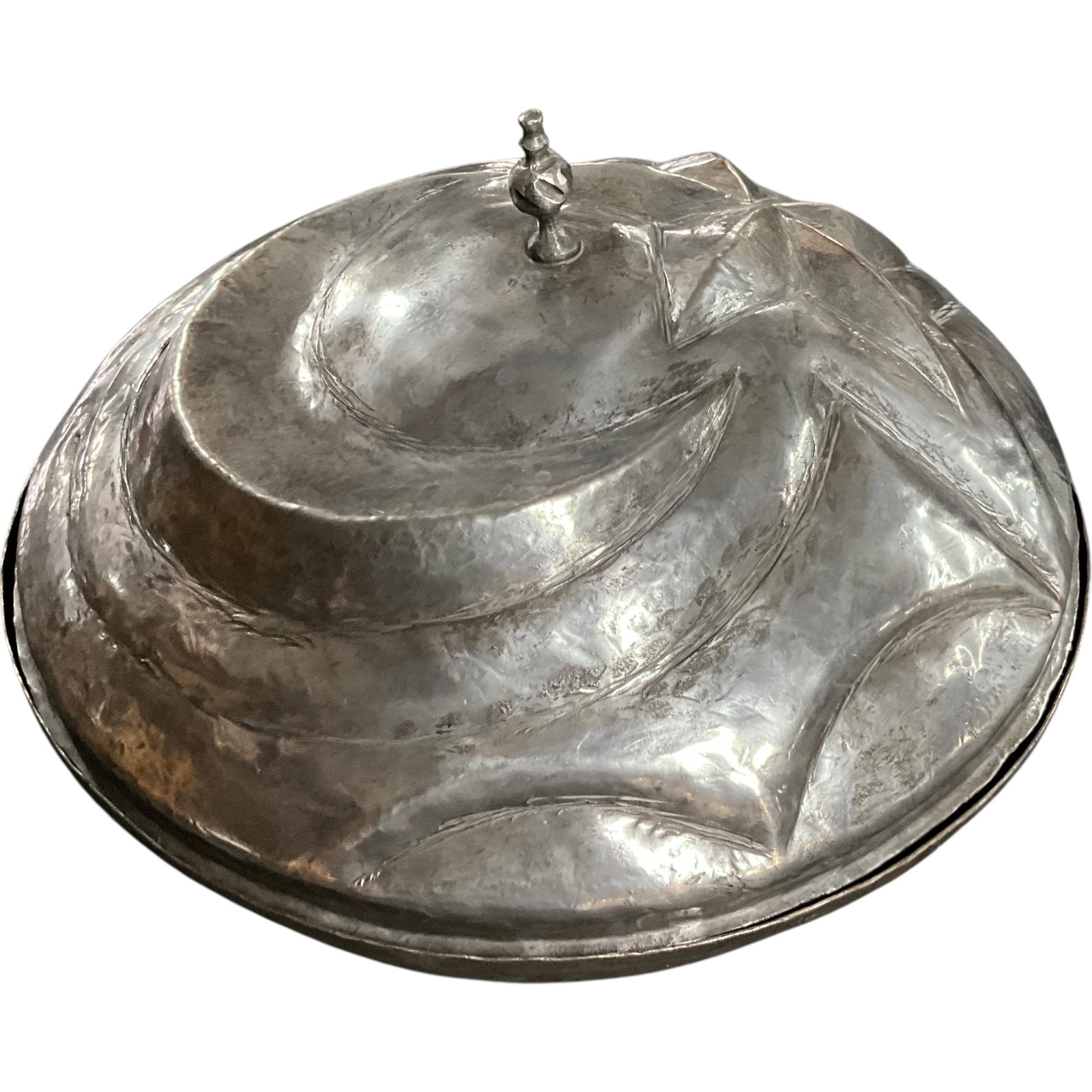 Middle Eastern Tinned Copper Servingware Group - 3