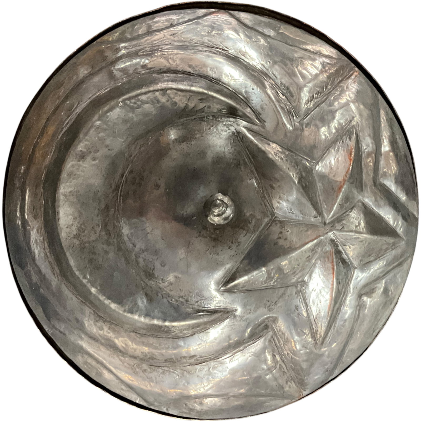 Middle Eastern Tinned Copper Servingware Group - 4