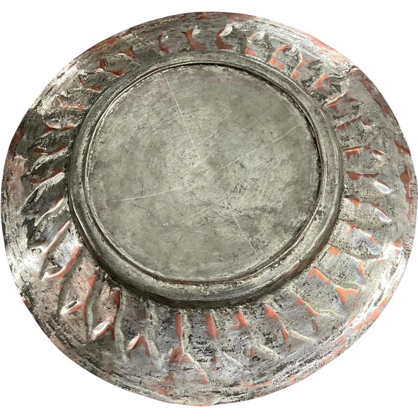 Middle Eastern Tinned Copper Servingware Group - 8