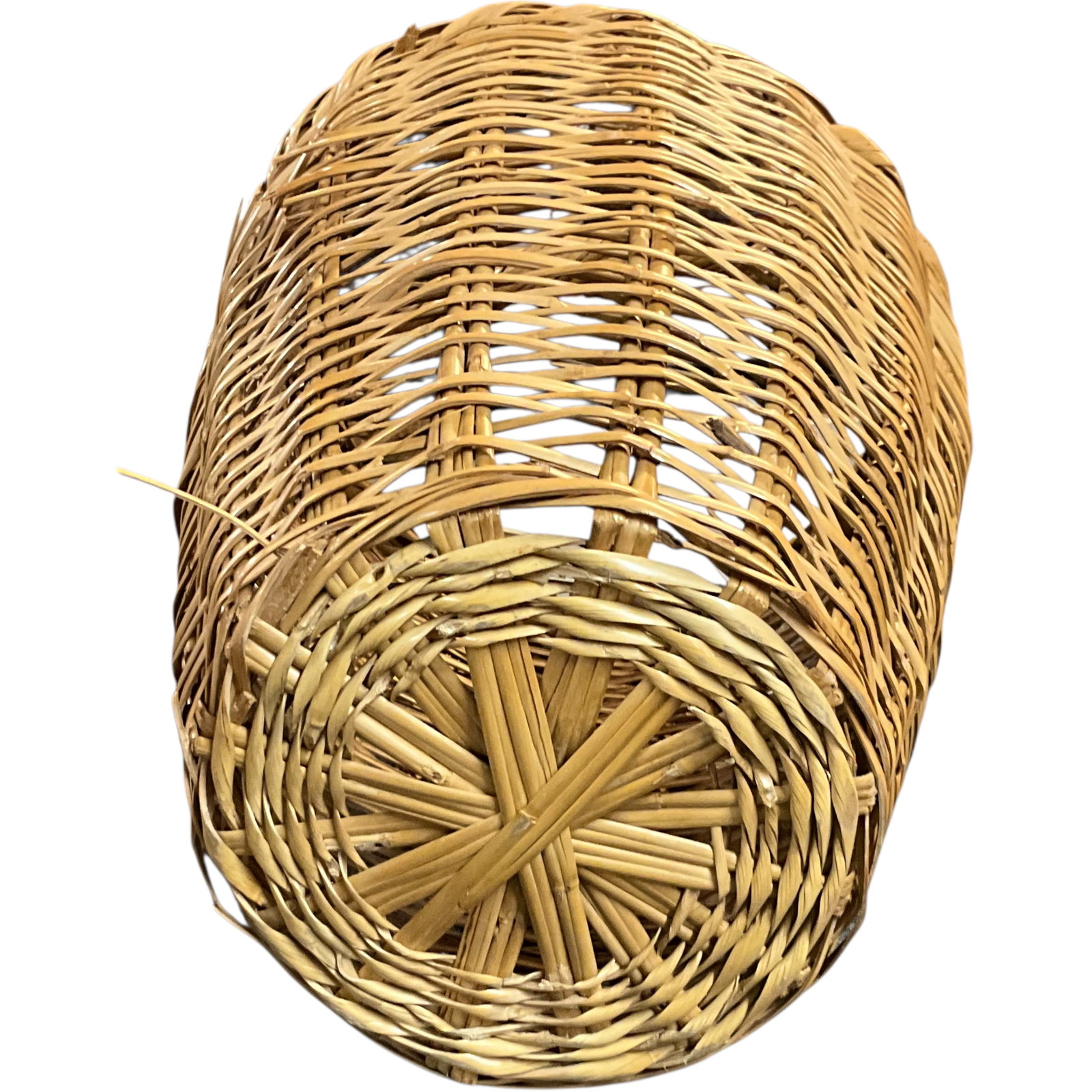 Four Assorted Handwoven Wicker Baskets - 6