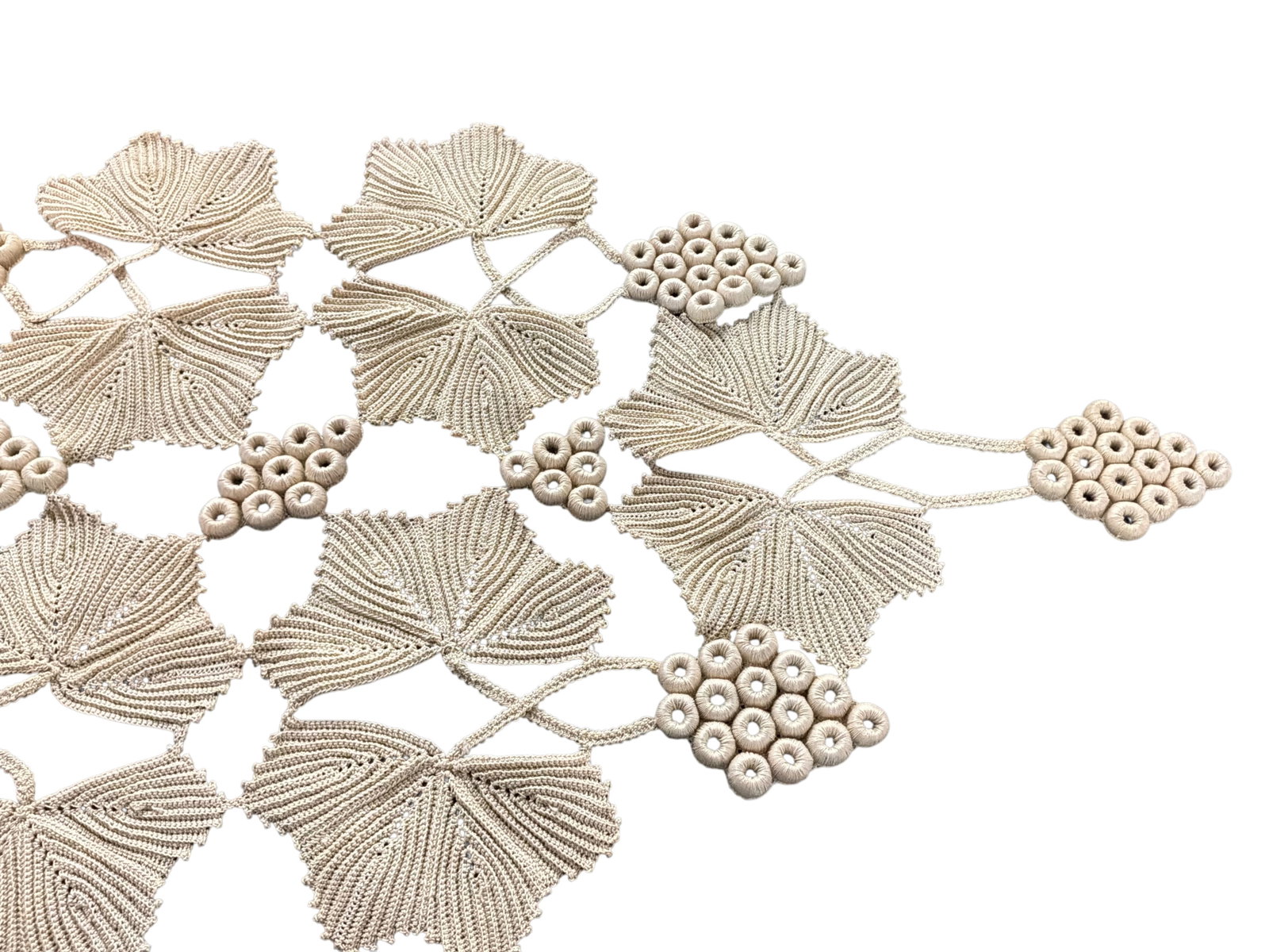 Three Hand-Knotted Macram? Trims - 4