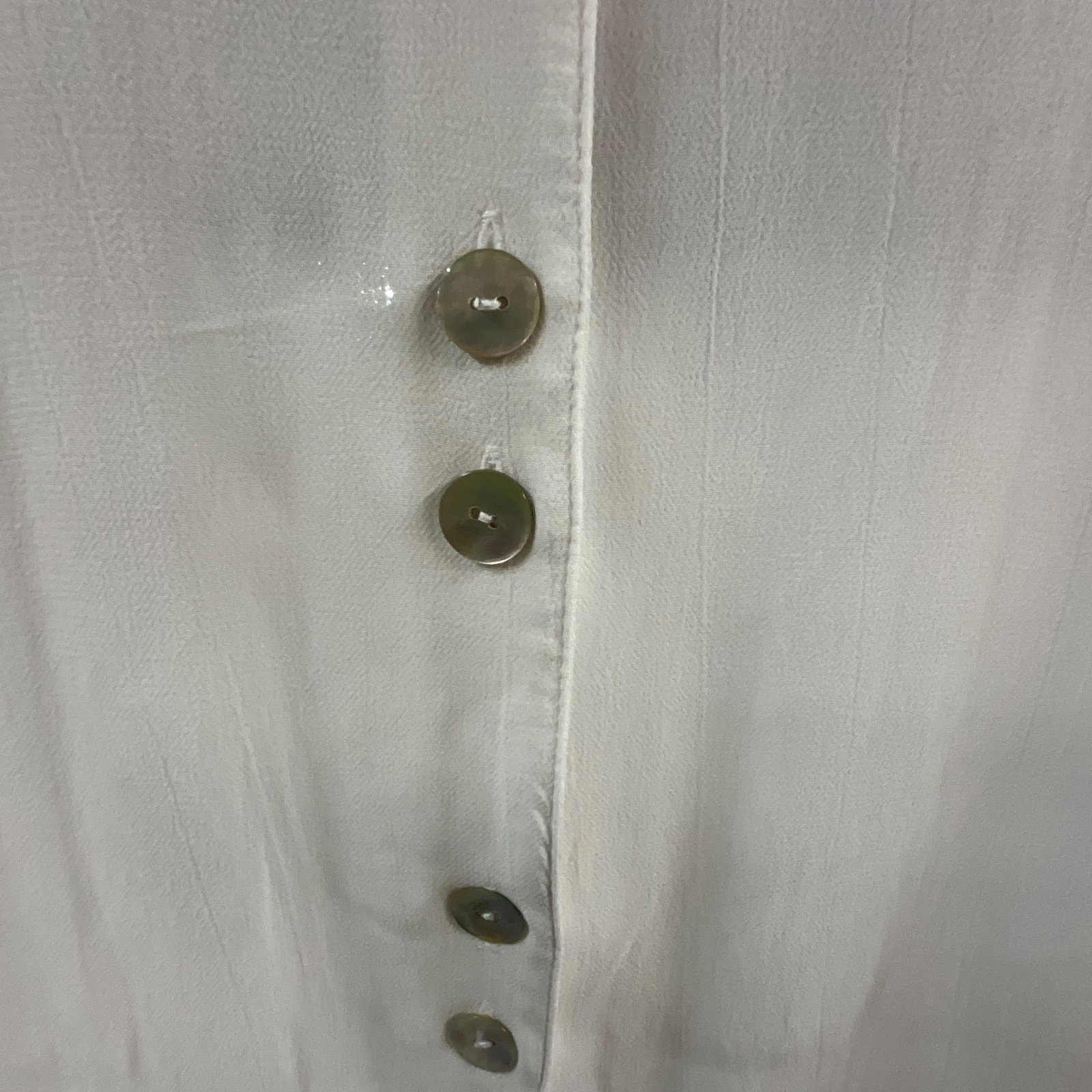Three White and Sheer Blouses - 3