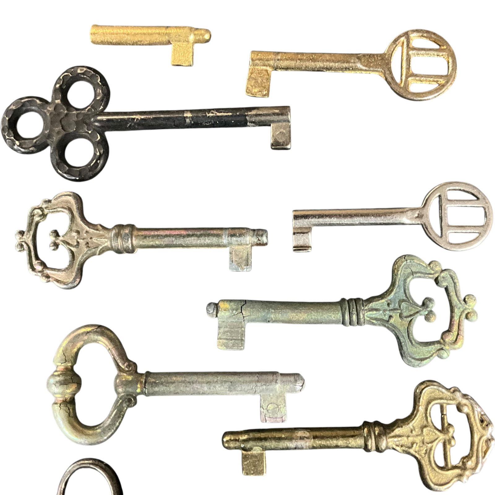 Assorted Antique-Style Skeleton Key Group - 4