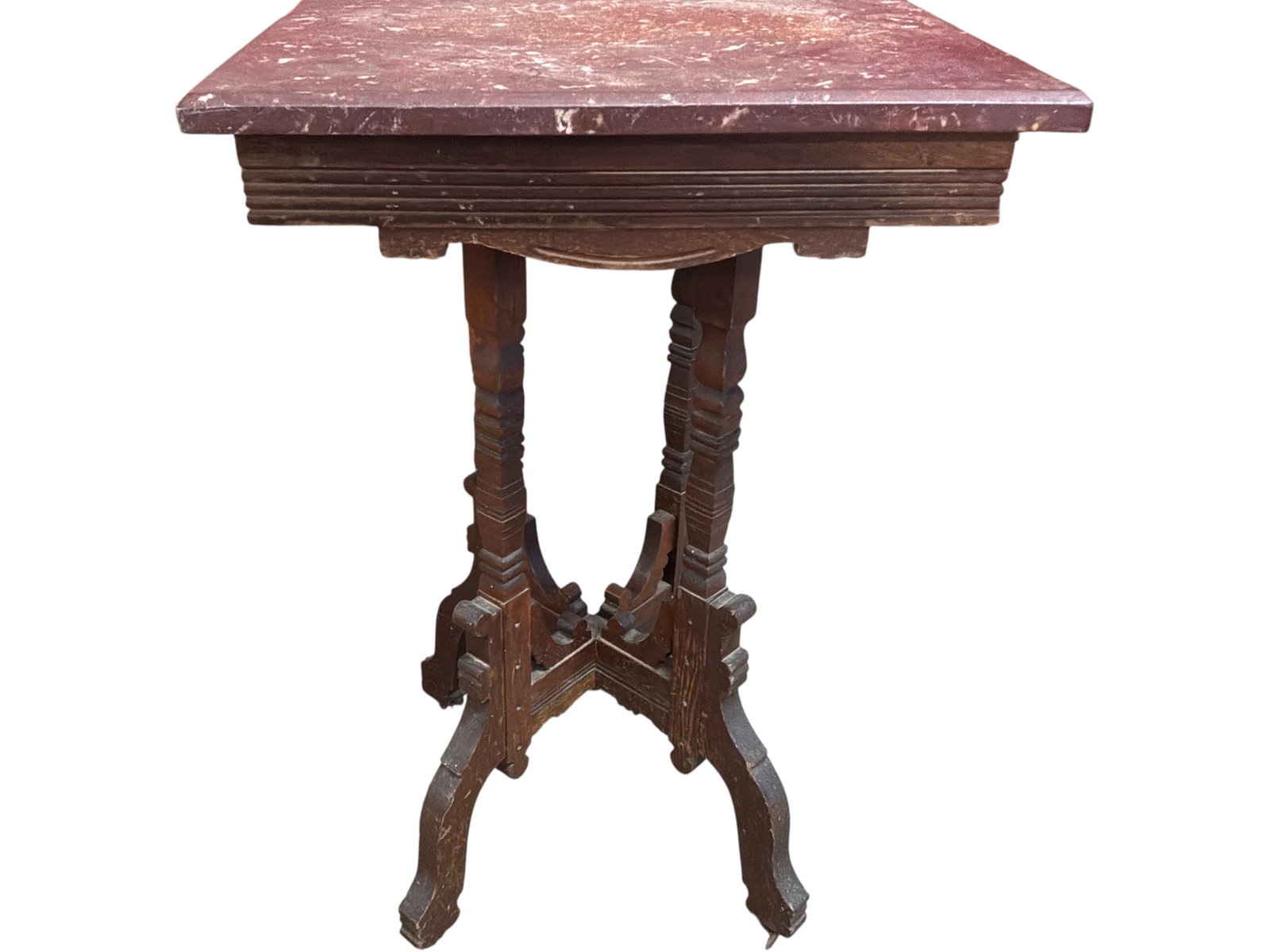 Victorian Marble Top Folding Table Base - 4