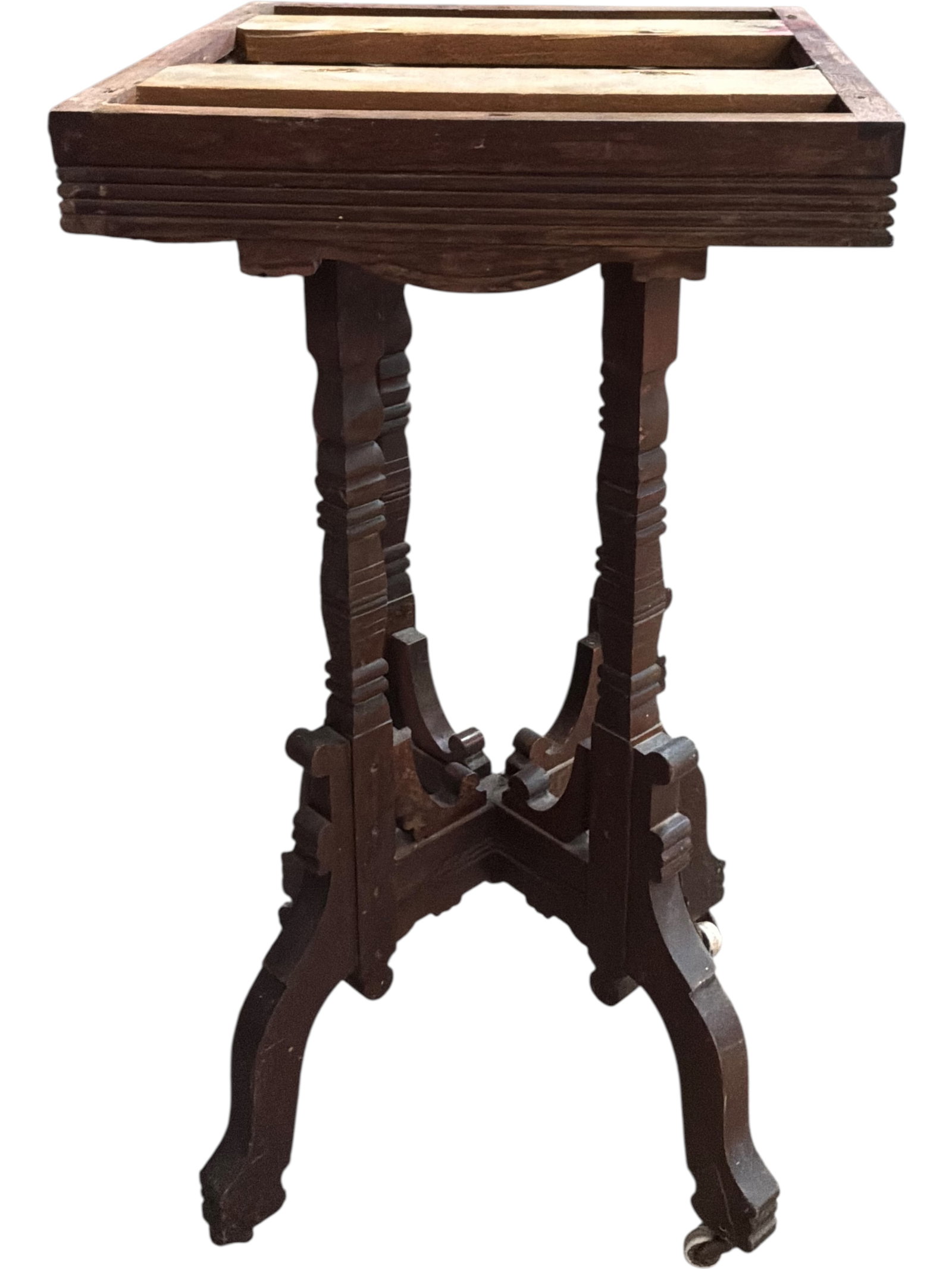 Victorian Marble Top Folding Table Base - 8