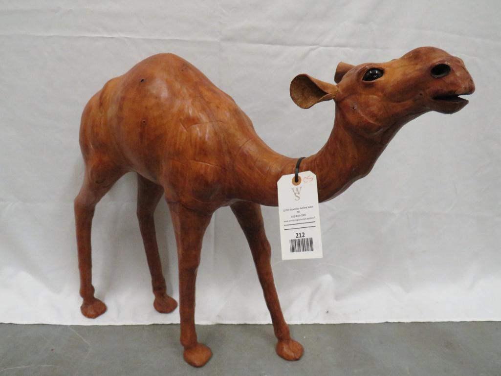 LEATHER CAMEL STATUE (1 of 4)