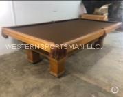 1892 Brunswick Pool Table: 1892 Brunswick Pool Table 6â€™x8â€™ 3 piece slate, reconditioned Brunswick-Blake-Collender Company. To be picked up in Houston, Tx