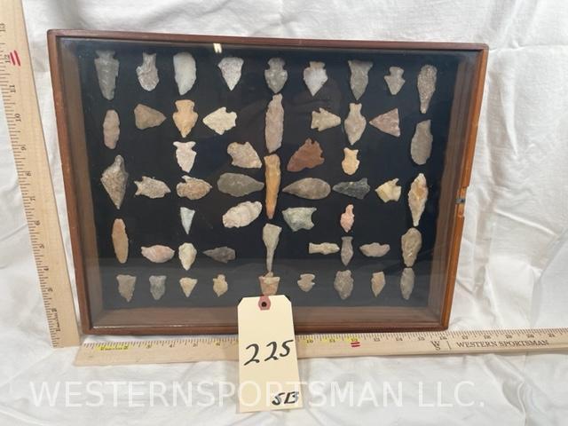 53 prehistoric American Indian flint point; estate piece (1 of 1)