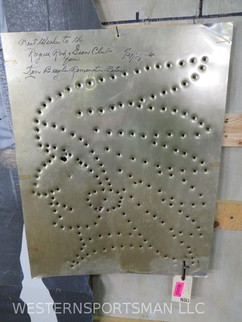 Ken Beegle Sharp Shooter Art Work from 1951 22"x28" (1 of 6)