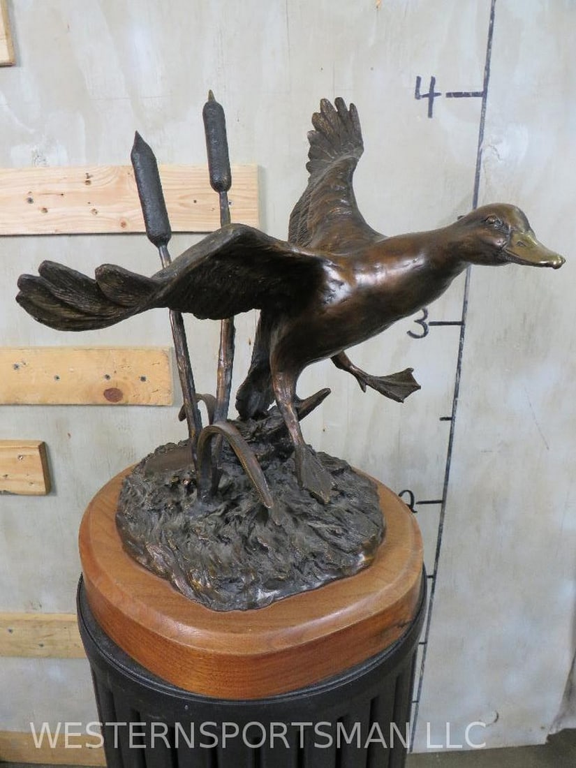Greenwing Bronze Sculpture by Carl Wagner #40/50 (1 of 12)