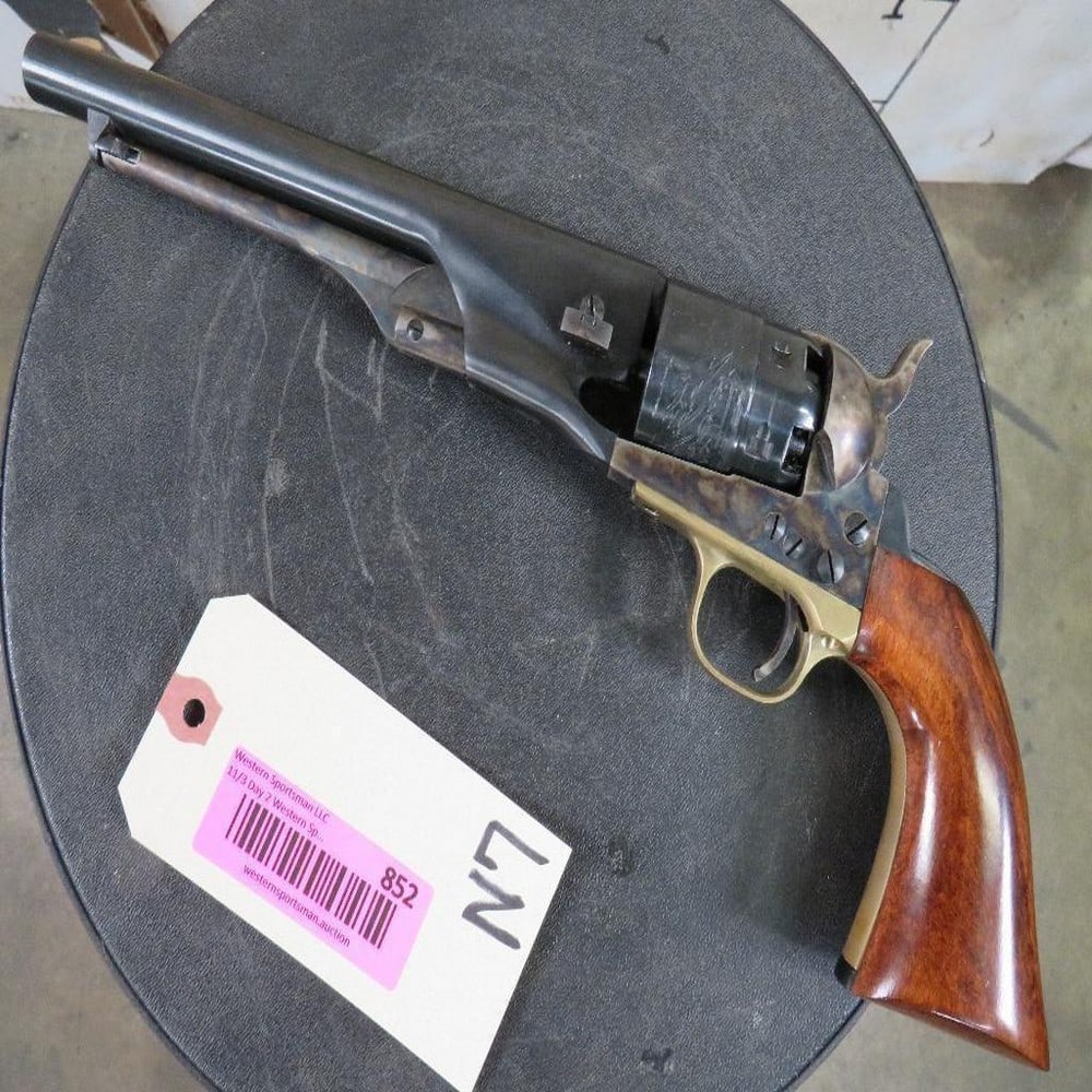 A.S.M. Italian Reproduction of a Colt .44 Caliber Black Powder Pistol: COLLECTOR