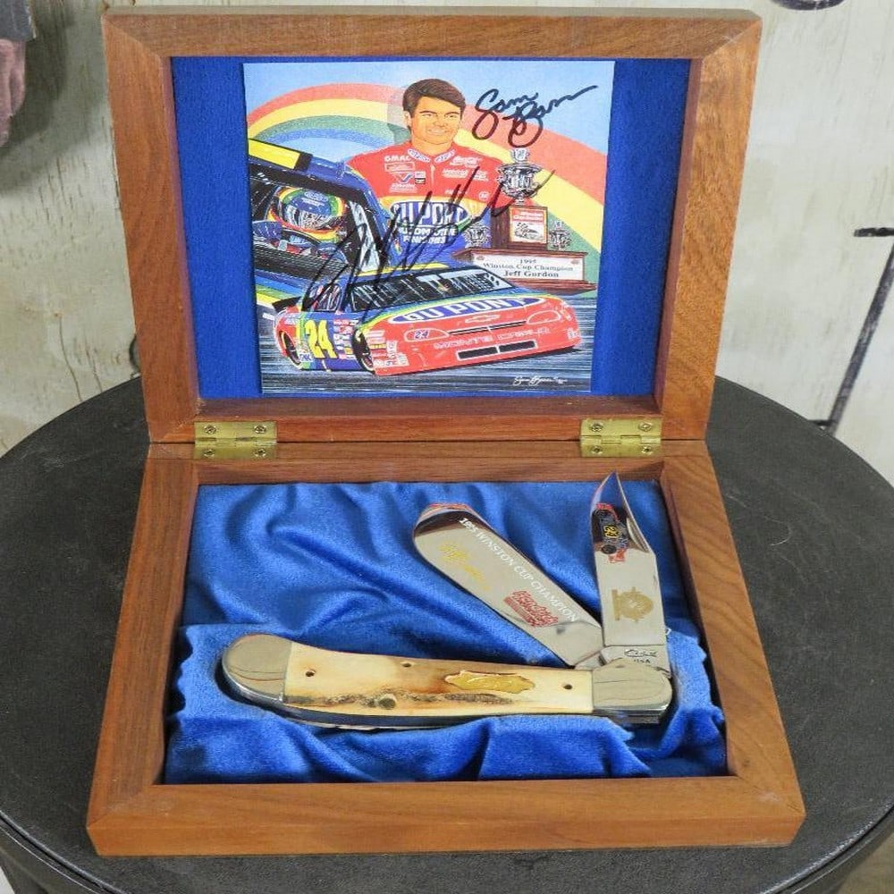 Case xx Collector Knife -Jeff Gordon 1995 Winston Cup Champion (1 of 8)