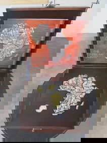 Puzzle of Africa in Wood Box -Product of Africa