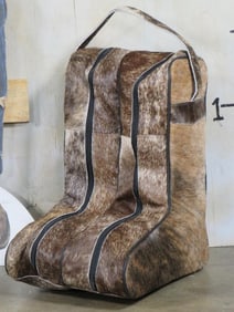Brand New Genuine Cowhide Western Boot Bag w/Handle. OSFA GEAR