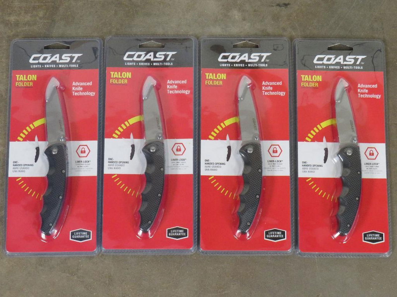 4 COAST Pocket Knives New in Package 3"Blade (ONE$) KNIVES (1 of 5)