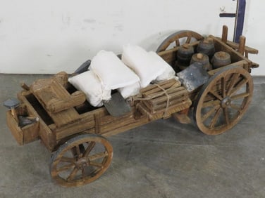 Mini Wood Wagon DECOR