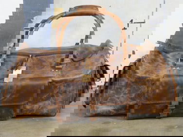 Brand New Genuine Leather Duffle Bag. 3 Exterior Compartments, Very High Quality GEAR