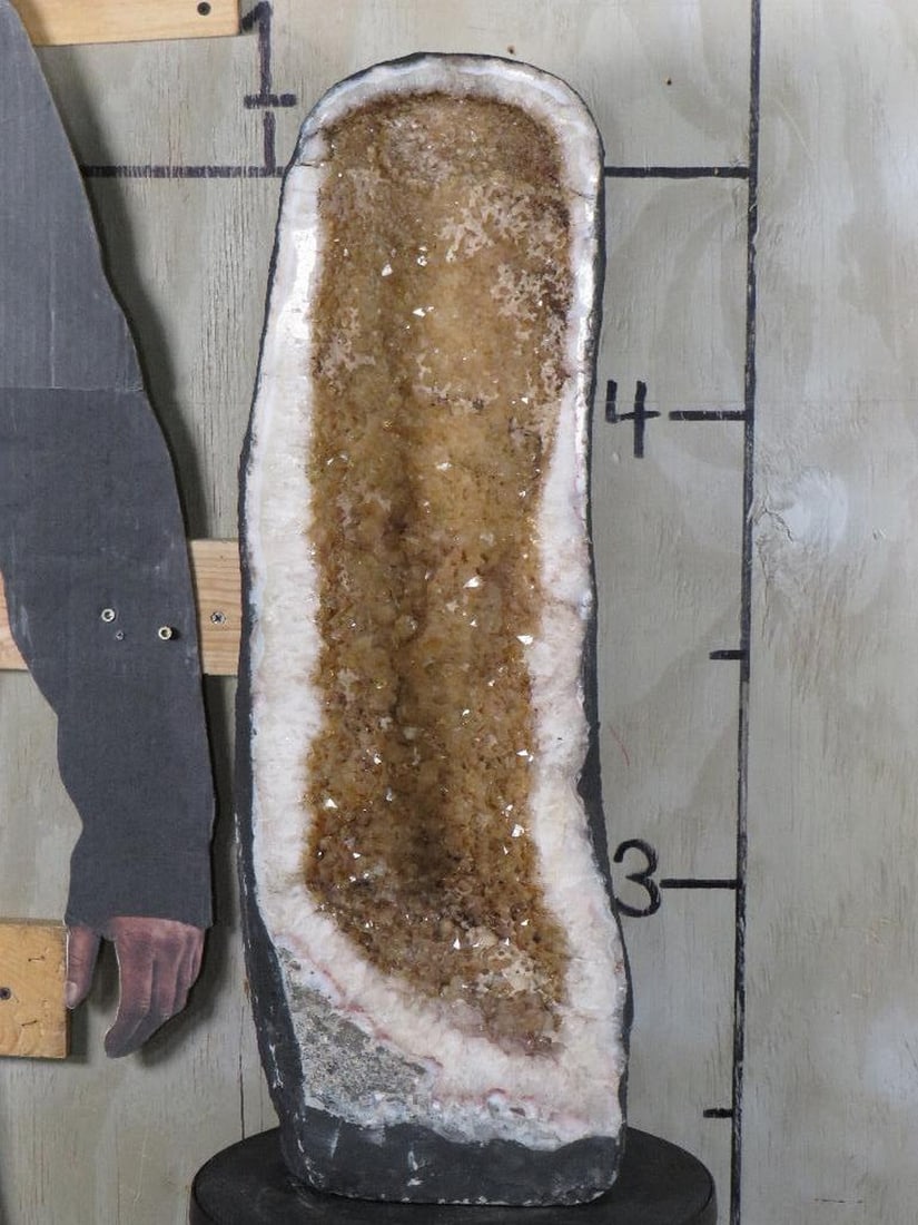 XL Beautiful Citrine Crystal Cathedral Cutbase Geode from Brazil ROCKS/MINERALS/CRYSTALS (1 of 11)