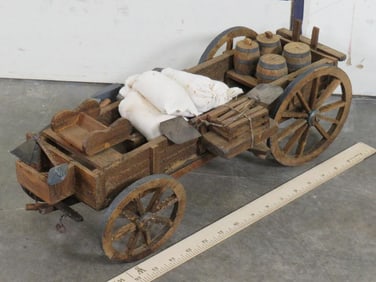 Mini Wood Wagon DECOR