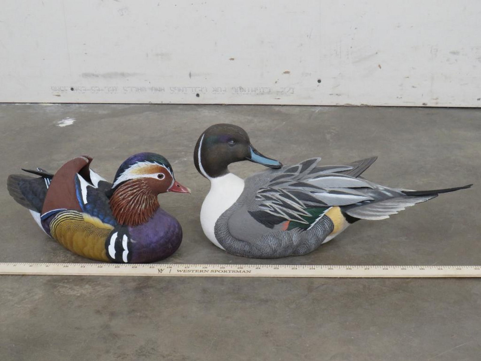 2 Beautiful Limited Edition Duck Decoys #5/4500 & #836/3500(ONE$): WILDLIFE ART