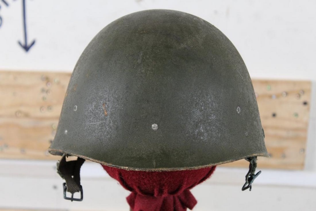 Post WW2 U.S. Issue M1 Helmet Liner w/Headband MILITARIA (1 of 10)