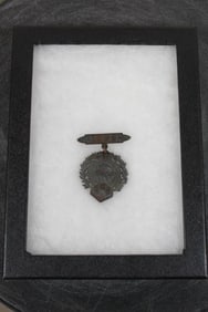 Original 1896 Sharpshooter of the 7th Regiment Rifle Club Medal MILITARIA