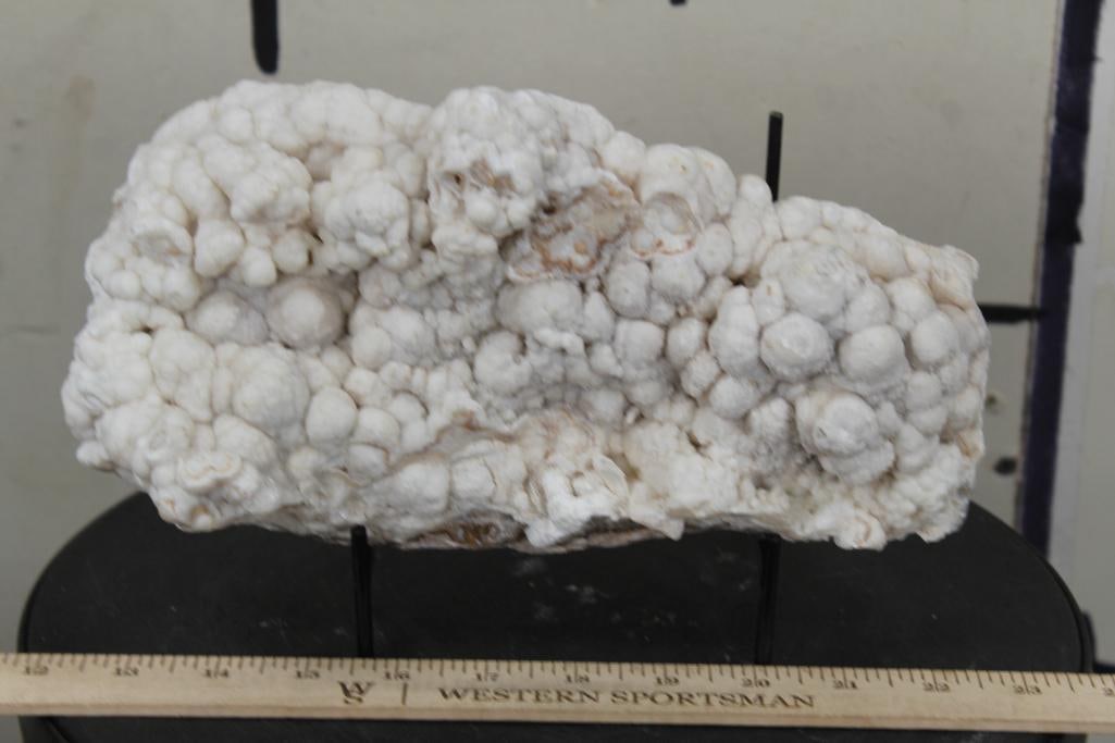 Natural White ARGONITE KOKOWEEF Crystal Formation with Display Stand. 9lbs 7oz (1 of 8)