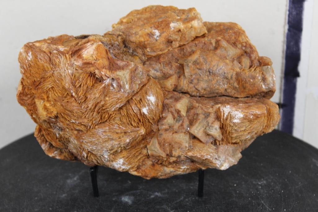 6lb 14oz BARITE, or BARYTE with Display Stand. 7.75"L x 5.25"W x 4"Thick (1 of 8)