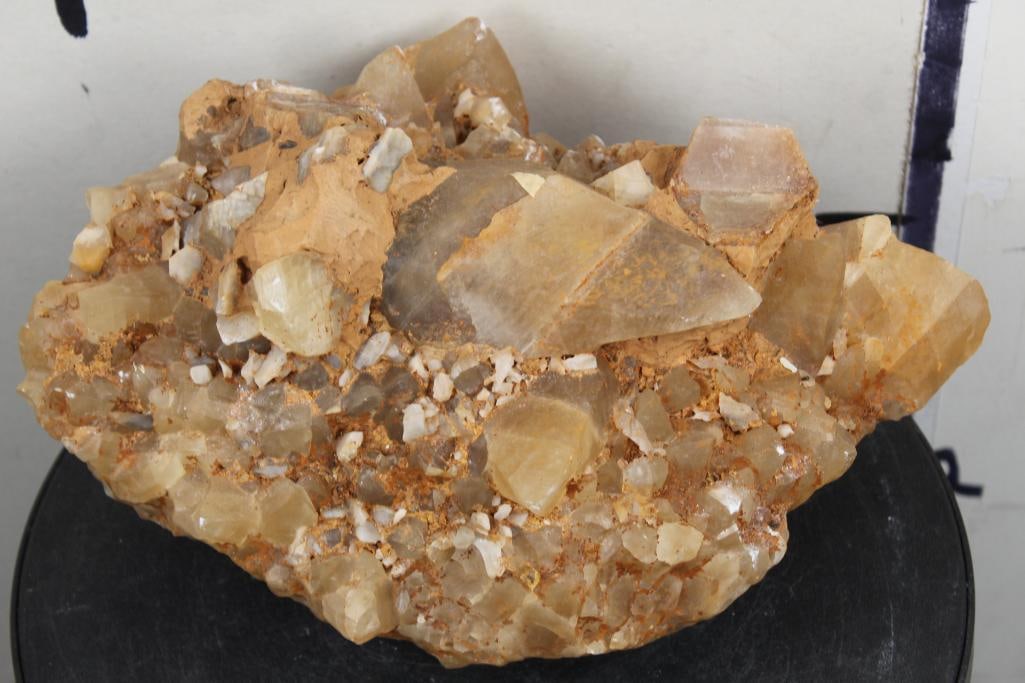 BIG 19lb 8oz Mostly HONEY with a Little SMOKEY "DOGTOOTH" CALCITE (1 of 8)