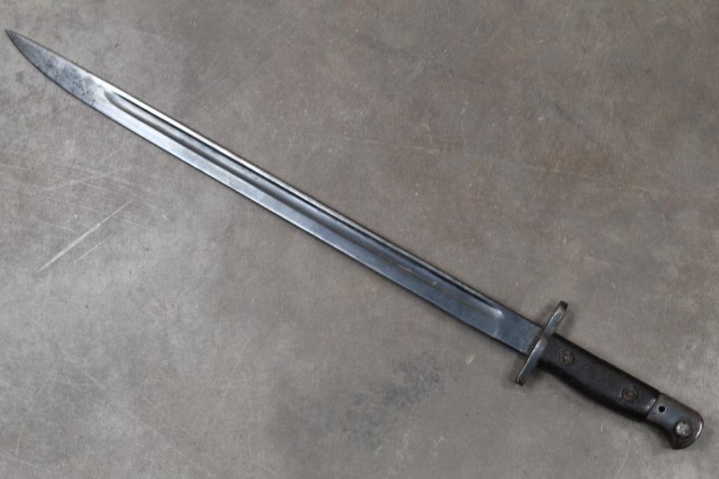 Original Pattern 1907 BAYONET. WW1 Era British Army Issue (1 of 8)