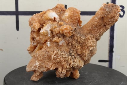Unique Orange CAVE CALCITE Crystal Formation. Wt: 11lbs 13oz