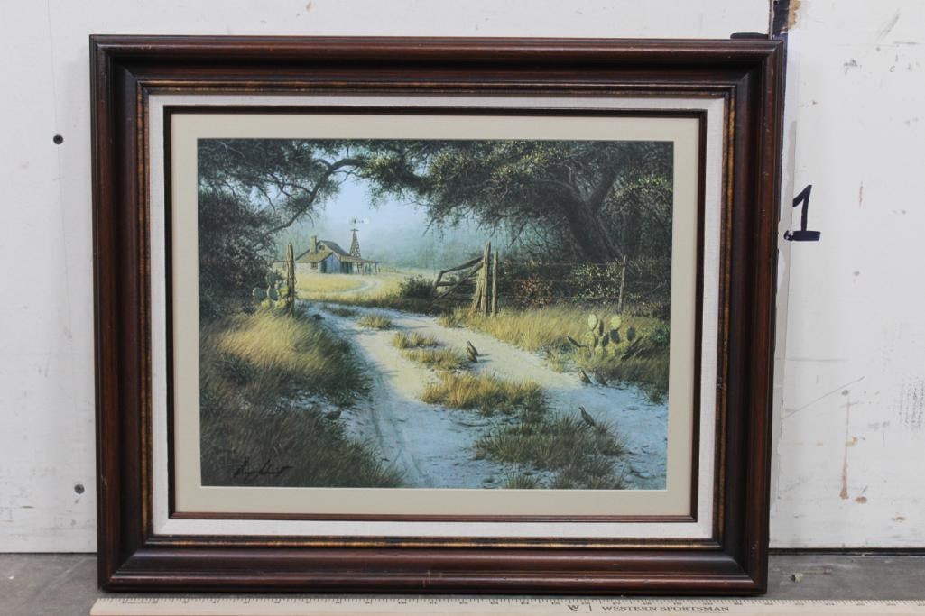 "A Time to Remember" reproduction print signed by artist Dennis Schmidt (1 of 5)