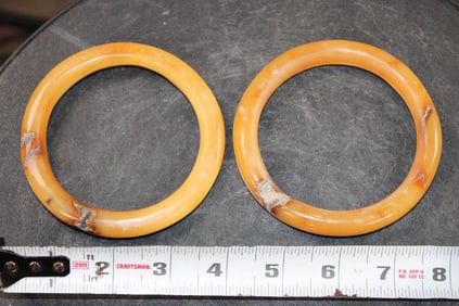 2 Unique ELEPHANT SOLE Bracelets (ONE$)