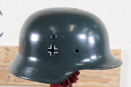 Original WWII German M40 Steel Helmet