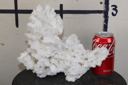 WHITE ARAGONITE or "CAVE CALCITE" Crystal Cluster