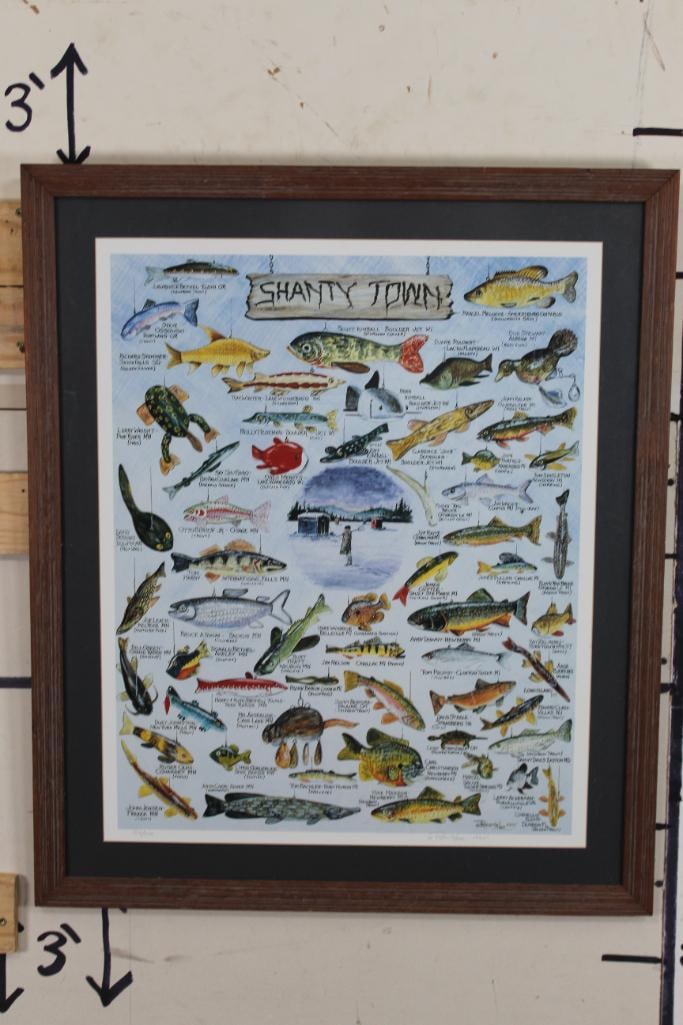 Signed and Numbered "Shanty Town" Art Print by Roberta Lee (1 of 11)