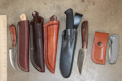 (6) Fixed Blade and (2) Pocket KNIVES (ONE$)