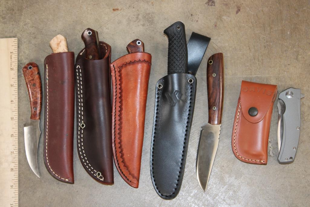(6) Fixed Blade and (2) Pocket KNIVES (ONE$) (1 of 11)