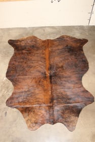 *Brand New* Brindle COWHIDE Rug