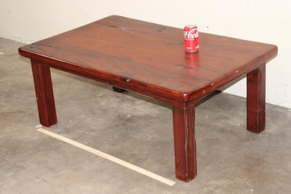 Beautiful Coffee Table made with Repurposed Antique African Railwood