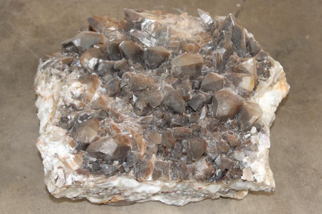 39 lb Smokey and Honey DOGTOOTH CALCITE Crystal Formation (1 of 9)