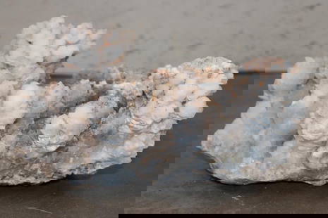 Natural or Raw ARAGONITE and CALCITE Crystal: Big Natural or Raw ARAGONITE and CALCITE Crystal Formation. It measures 12" Long x 9" Wide x 7" Tall. The shells and skeletons of many marine organisms are made from either calcite or aragonite. Arago