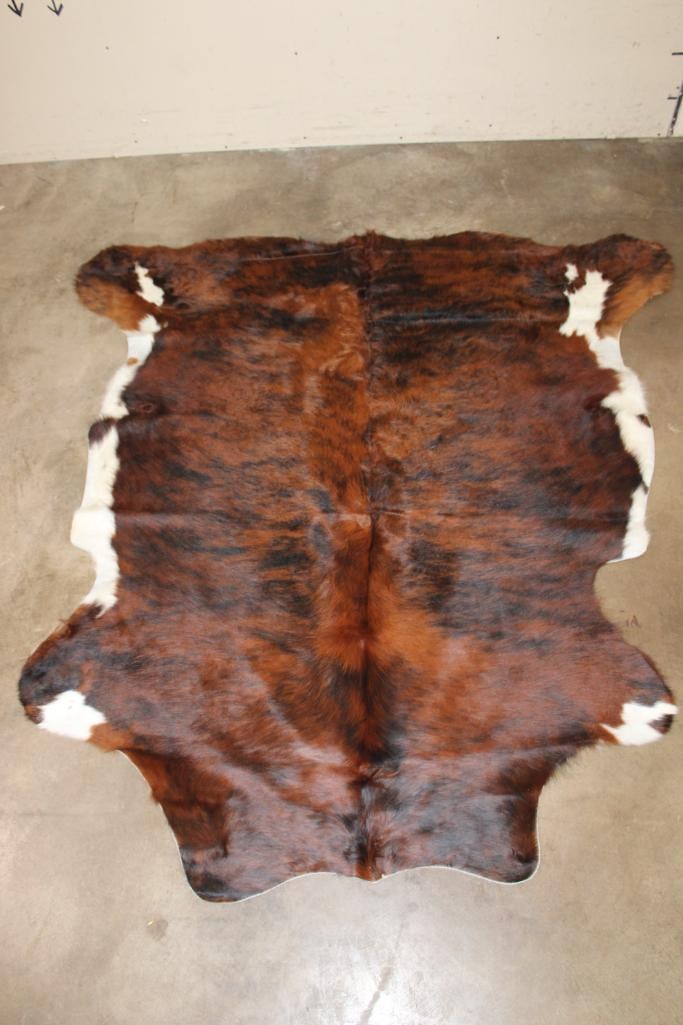 *Brand New* Brindle and White COW HIDE (1 of 3)