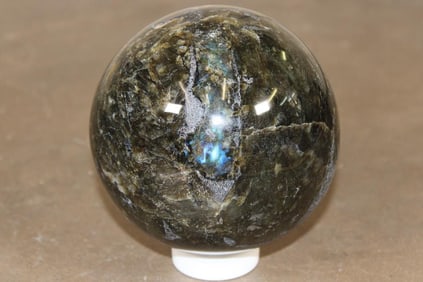 8 lb Polished LABRADITE Mineral Sphere