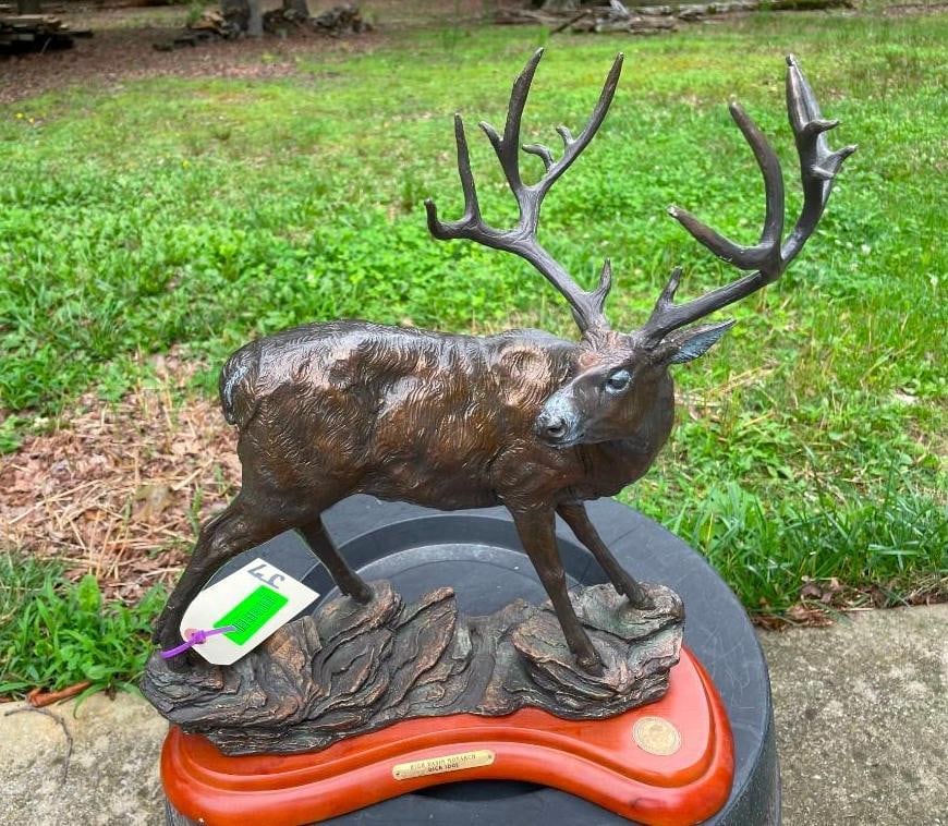 "High Basin Monarch" Sculpture by artist Dick Idol (1 of 4)