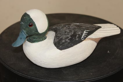"BuffleHead" Duck DECOY Hand-carved by Gerald Trembley of Alburg Springs, Vermont