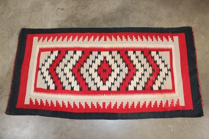 Authentic Early 1900's Hand Woven NAVAJO Rug