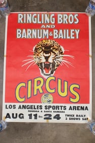 Original "Ringling Brothers Barnum and Bailey Circus" Advertisement from 1942