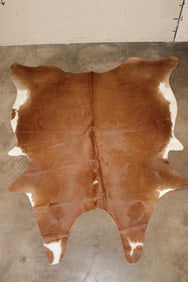 *Brand New* Brown and White COW HIDE